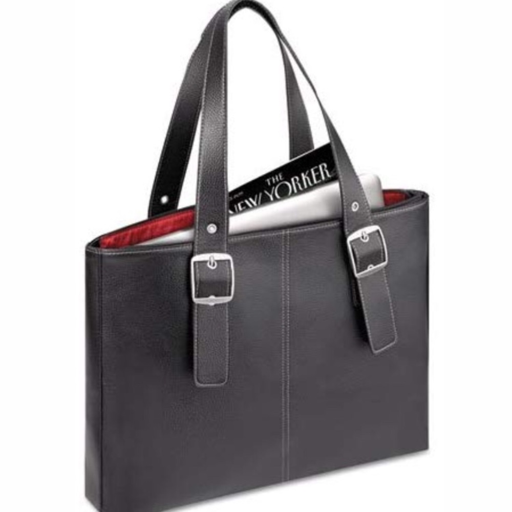 (SOLD) NWT - SOLO Classic Black Laptop Work Tote